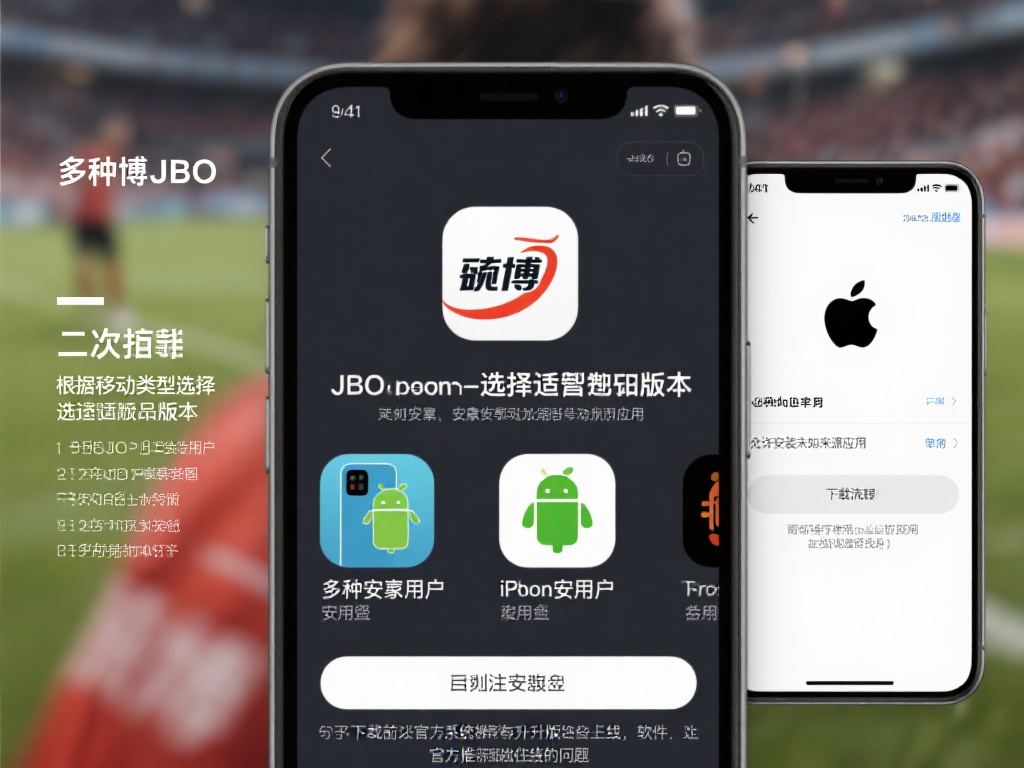 第二步：根据设备类型选择适配的版本
竟博JBO支