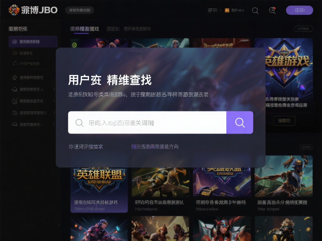 快速掌握技巧:在竟博JBO官网轻松找到想玩的游戏 利用搜索功能进行精准查询
竟博JBO官网的搜索栏